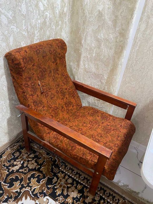 Диван, раздвижной с креслом
