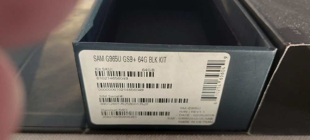 Samsung galaxy s9 plus