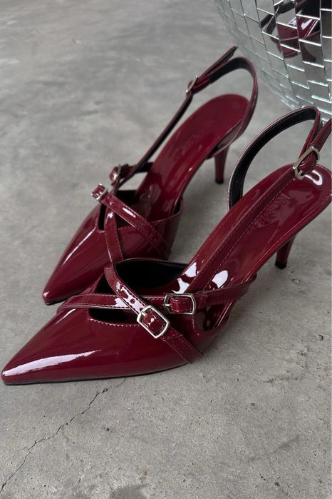 Лодочки (слингбэки) под miu miu