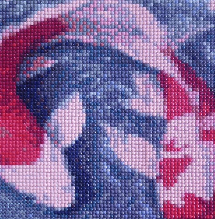 Tablou handmade Diamond Painting – Pești Kohaku (30×40 cm)