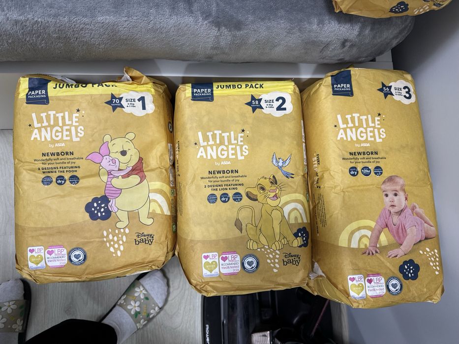 Памперси little angels 1,2,3