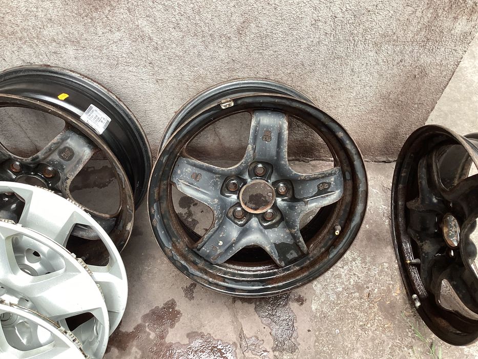 Set 4 jantele de tablă Opel.
