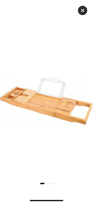 Masuta din bambus pentru cada