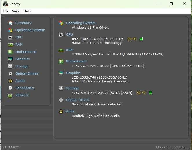 Laptop Lenovo ThinkPad X240 I5 4300u SSD 500Gb Ram 8Gb 12.5.''