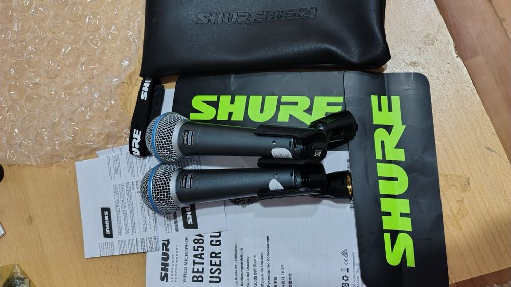SHURE BETA 58A оригинал.