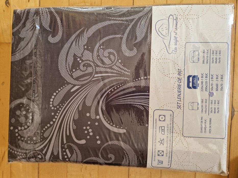 Lenjerie de pat noua king size