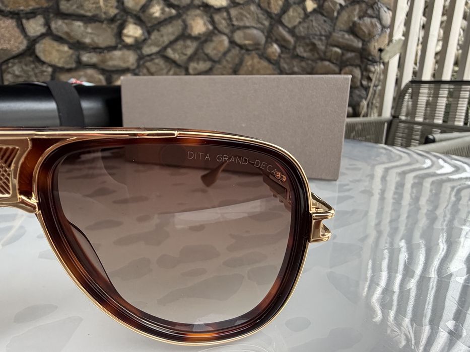 Ochelari de soare Dita Grand Decade aurii noi