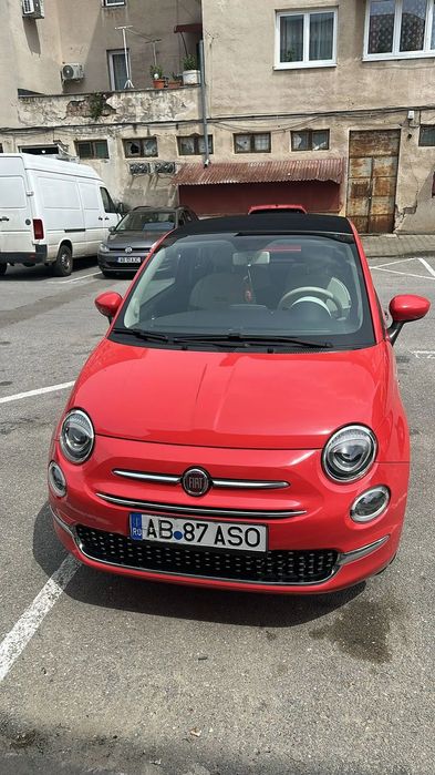 Fiat 500 Fiat 500 Cabrio 1.2 benzină / 2016 / 45.000 km / Stare excelentă /