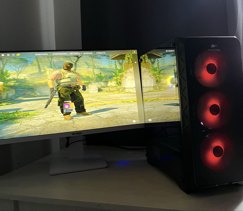 Игровой ПК Монитор 240Гц/RTX4060 8Gb/RYZEN 5 5600X/32Gb DDR4 РАССРОЧКА