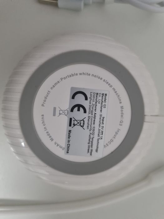 Aparat zgomot alb white noise sleep machine