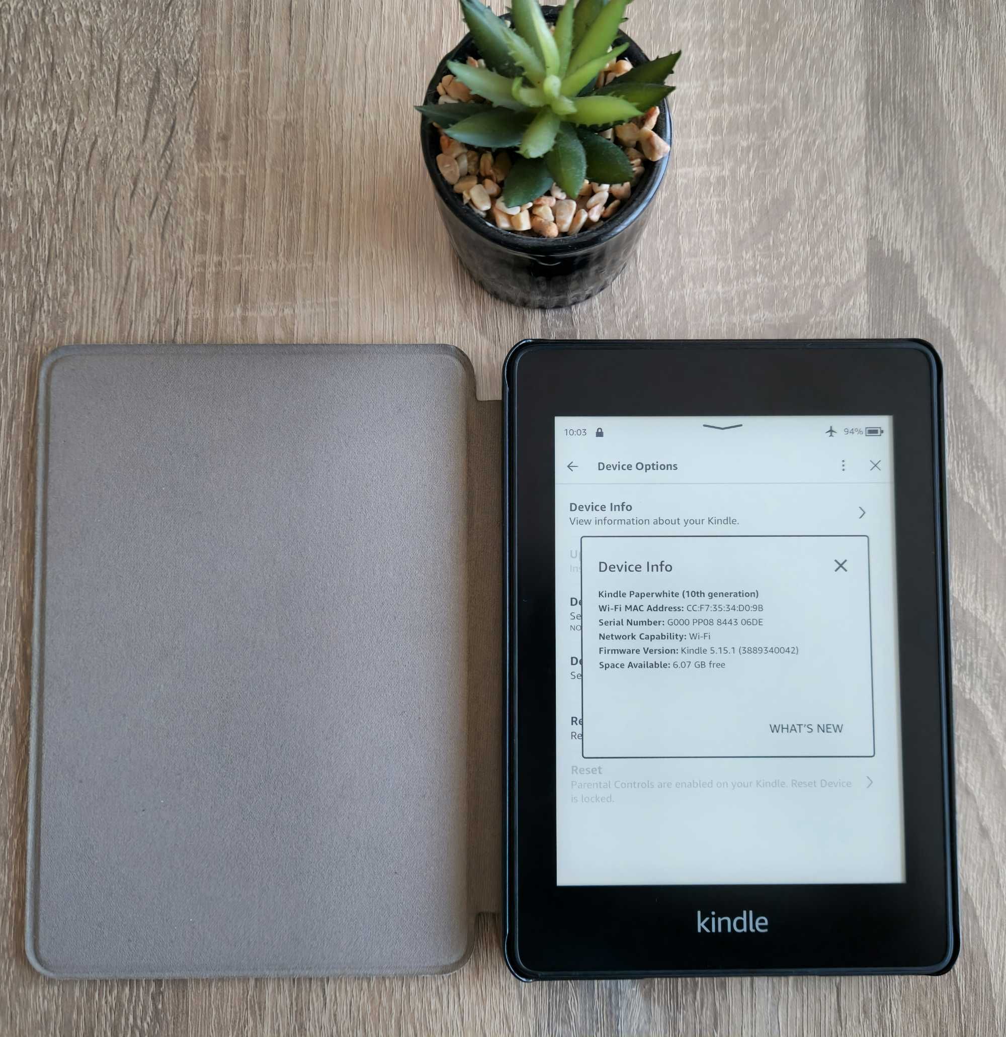 Kindle Paperwhite 10th gen. ел. четец с подсветка БЕЗПЛАТНА ДОСТАВКА
