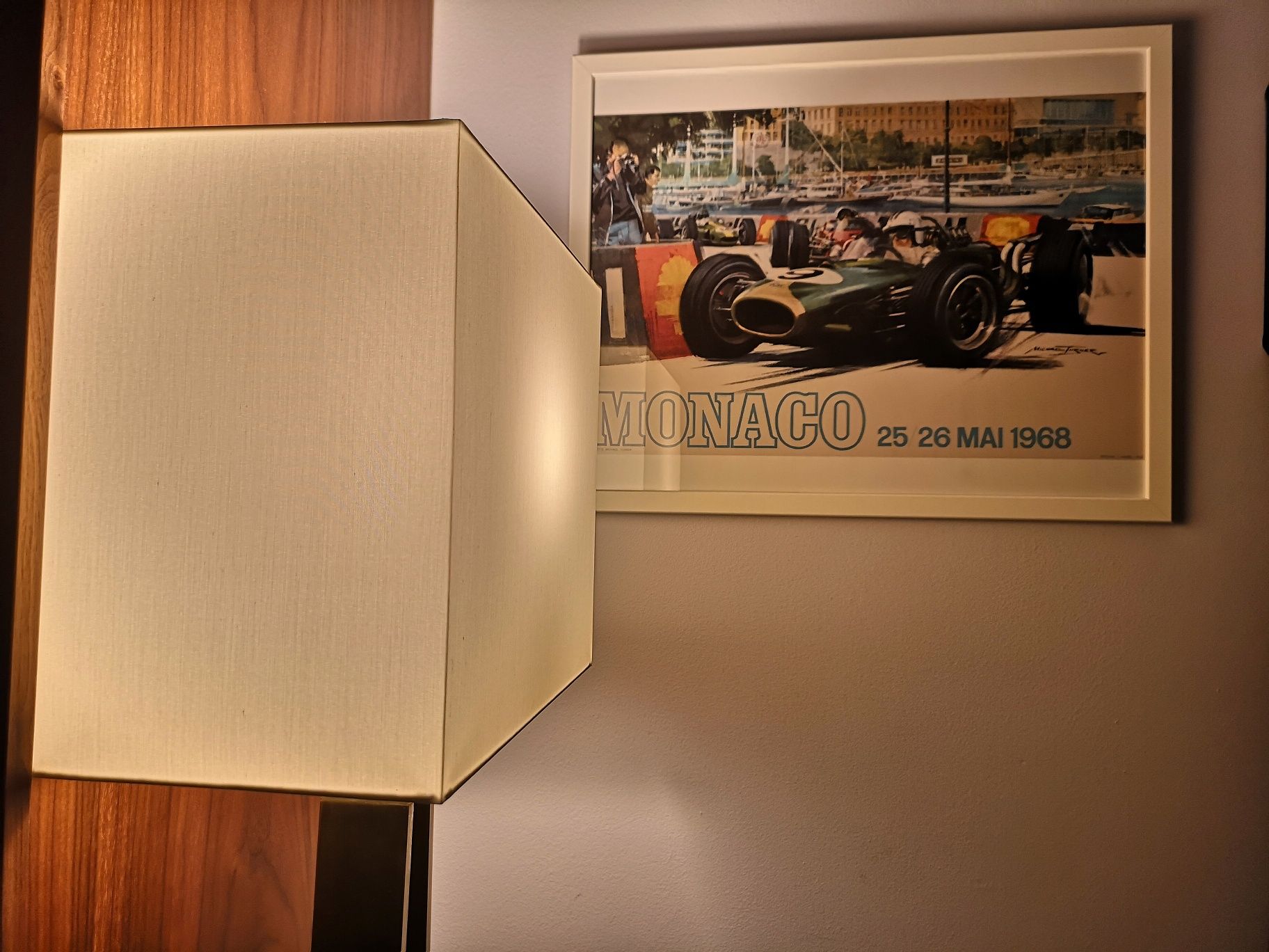 Плакат Vintage Постер Formula 1,Монако Monaco, 50/40см.VW,Mercedes