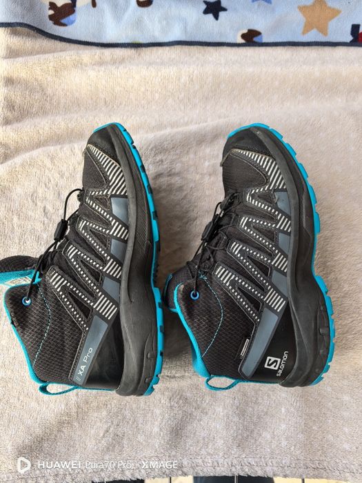 Непромокаеми обувки unisex.Номер 34 Salomon, adidas terex и kote
