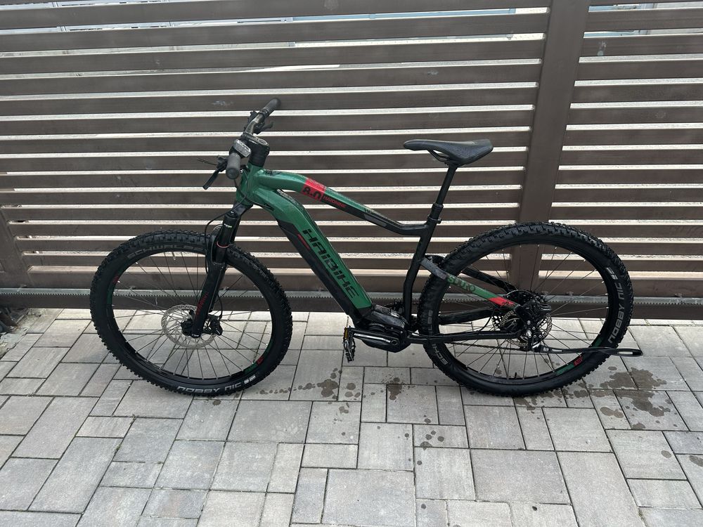 Bicicleta electrica haibike