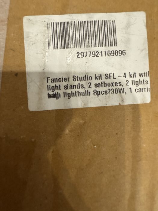 Kit nou 2 softbox-uri Fancier