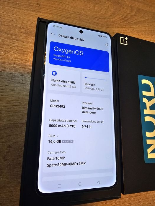 One plus nord 3 5g 16 gb ram 256 gb