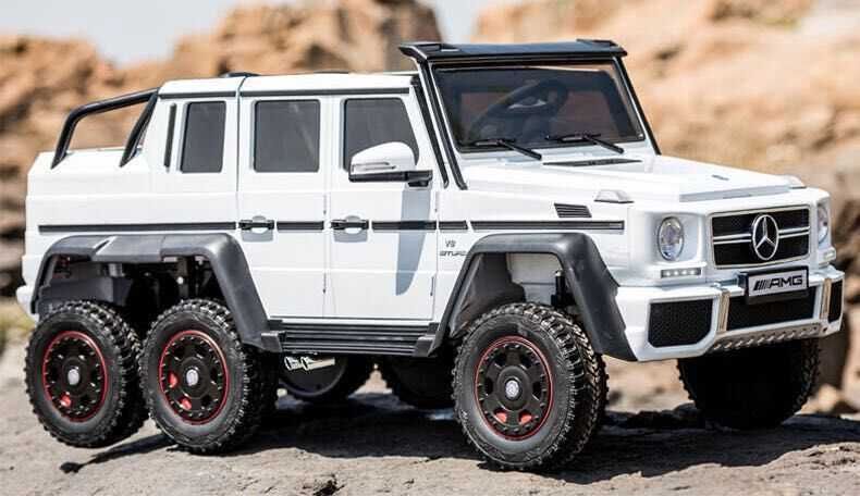 Masinuta electrica Mercedes G63 6x 45w, sezut pentru adult White