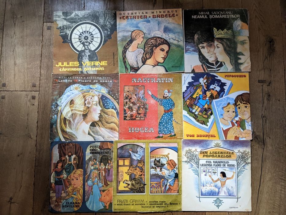 Lot 50 de viniluri povesti din toate timpurile
