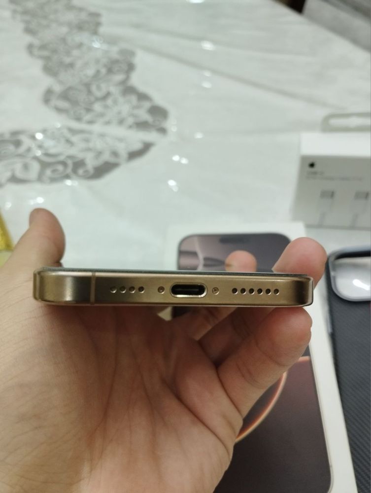 Iphone 16 promax desert 256 tali
