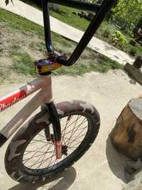 BMX CUSTOM ,cult alb rosu negru