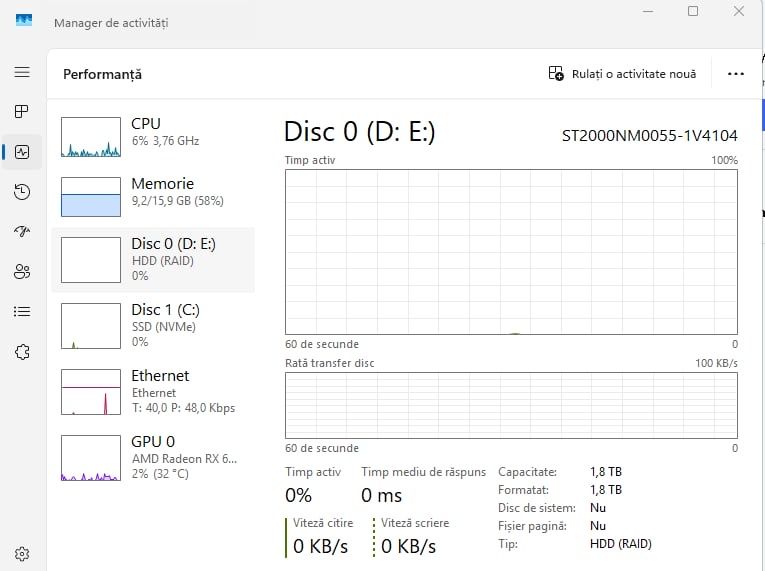 PC Gaming i5-10500 / AMD RX 6600 / 16GB RAM DDR4 / SSD 512GB / HDD 2TB