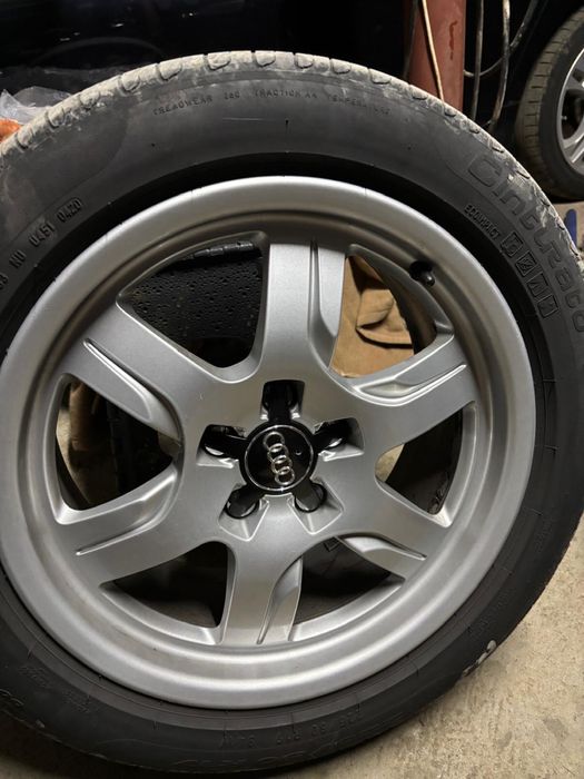 Vand /schimb jante R17 originale audi a4b8.5 butuc de 66.6