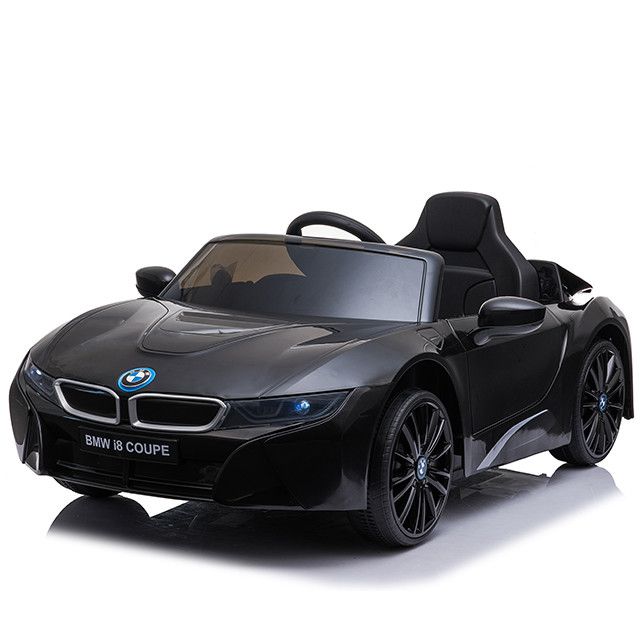 Masinuta electrica pentru copii BMW i8 12V Coupe STANDARD #Negru