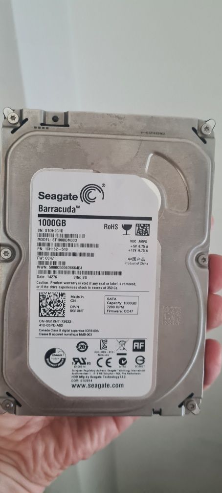 harddisk seagate barracuta 1TB