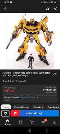 Transformers Bumblebee movie 2 Figurina