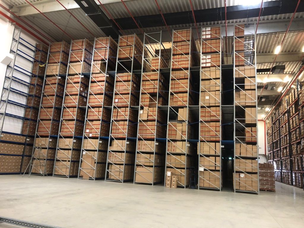 Rafturi metalice 7148×9681