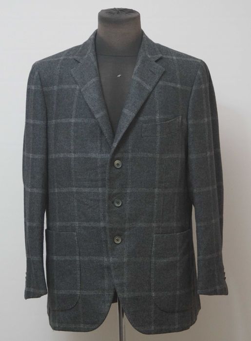 Sacou carouri ISAIA model Sailor lana si matase marimea 54