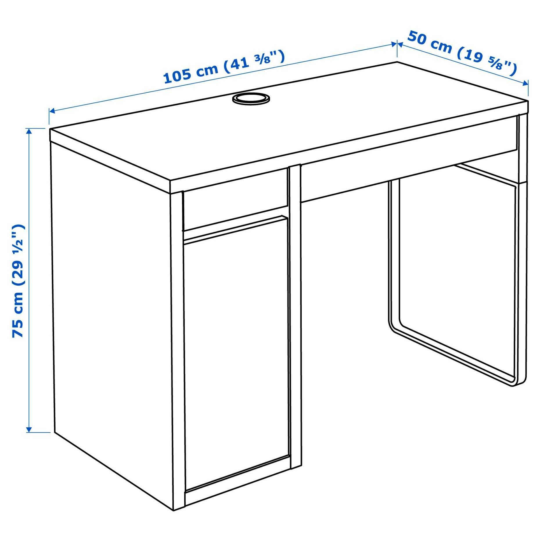 Детско бюро с чекмедже и шкаф Икеа/Ikea