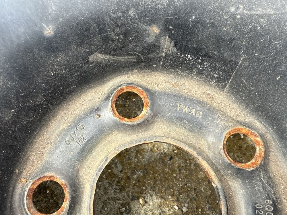 Единични Бройки или Комплект 15” Джанти 5х100 за -VW/AUDI/VAG- 6Jx15