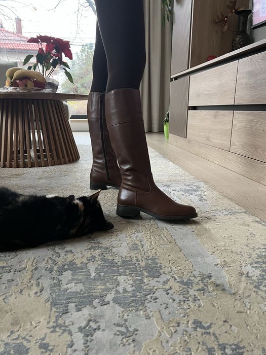 Cizme piele marime 35.5 din Portugalia