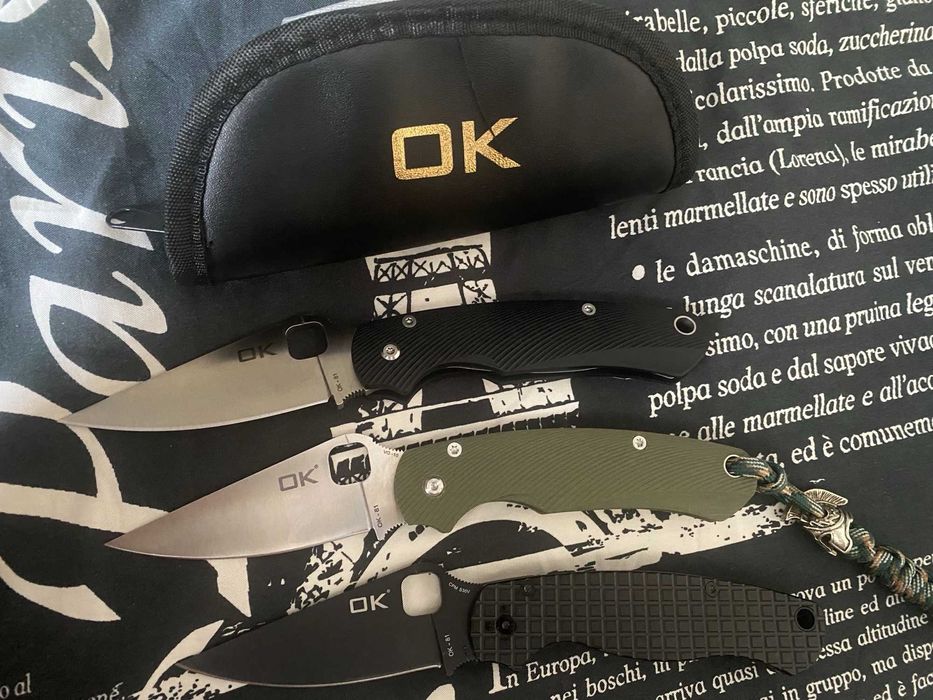 Нови ножове OK-81 стомана VG-10 с калъф