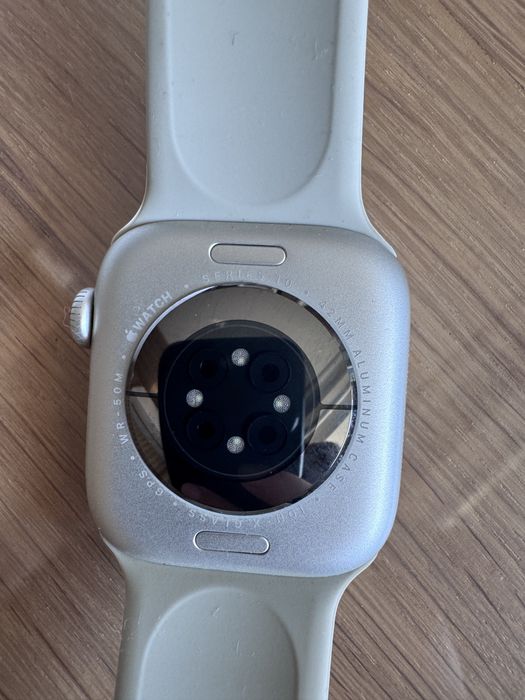 Apple Watch Series 10 42mm – Silver Aluminum, Blue Cloud Sport Loop