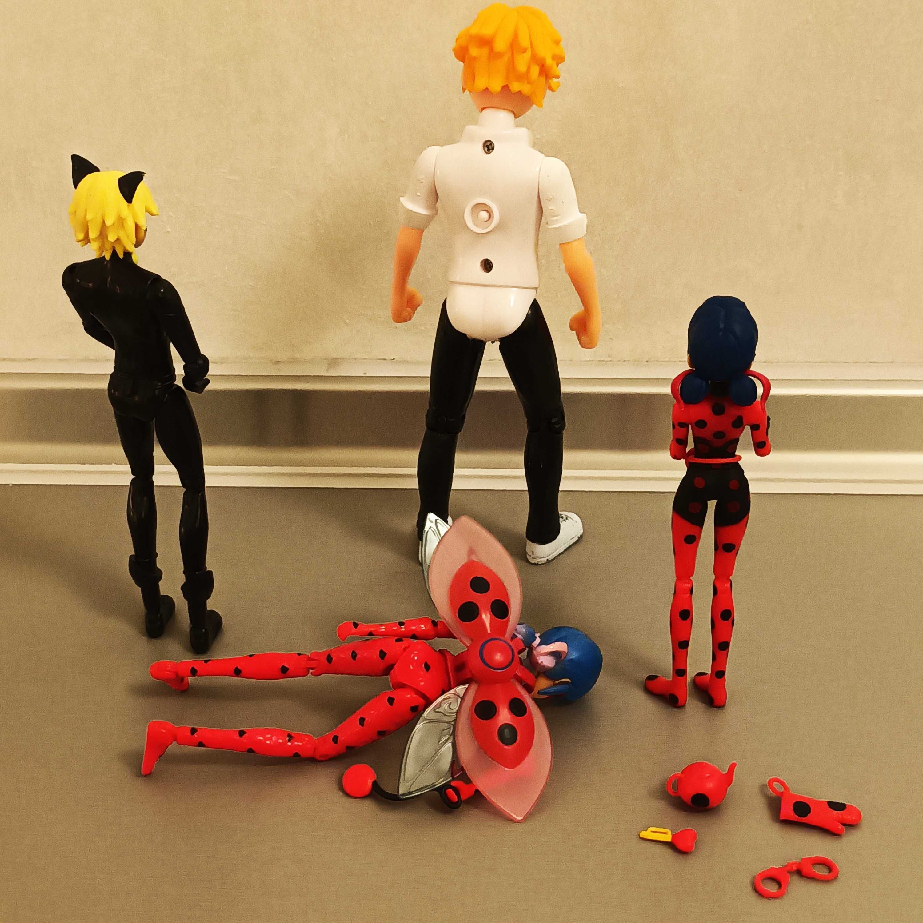 Miraculous фигурки  Калинката и черния котарак