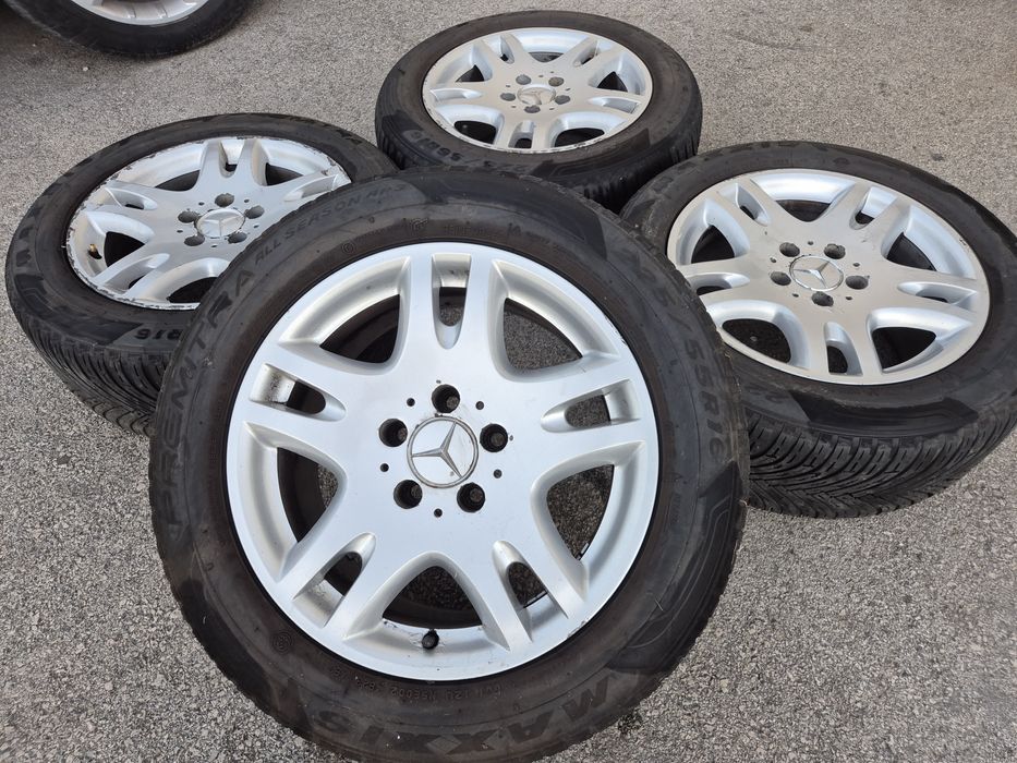 5х112/16 с гуми Мерцедес E C class ML 5x112/16 Mercedes Skoda Audi