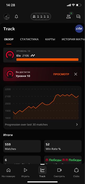 Аккаунт фейсит 10 лвл