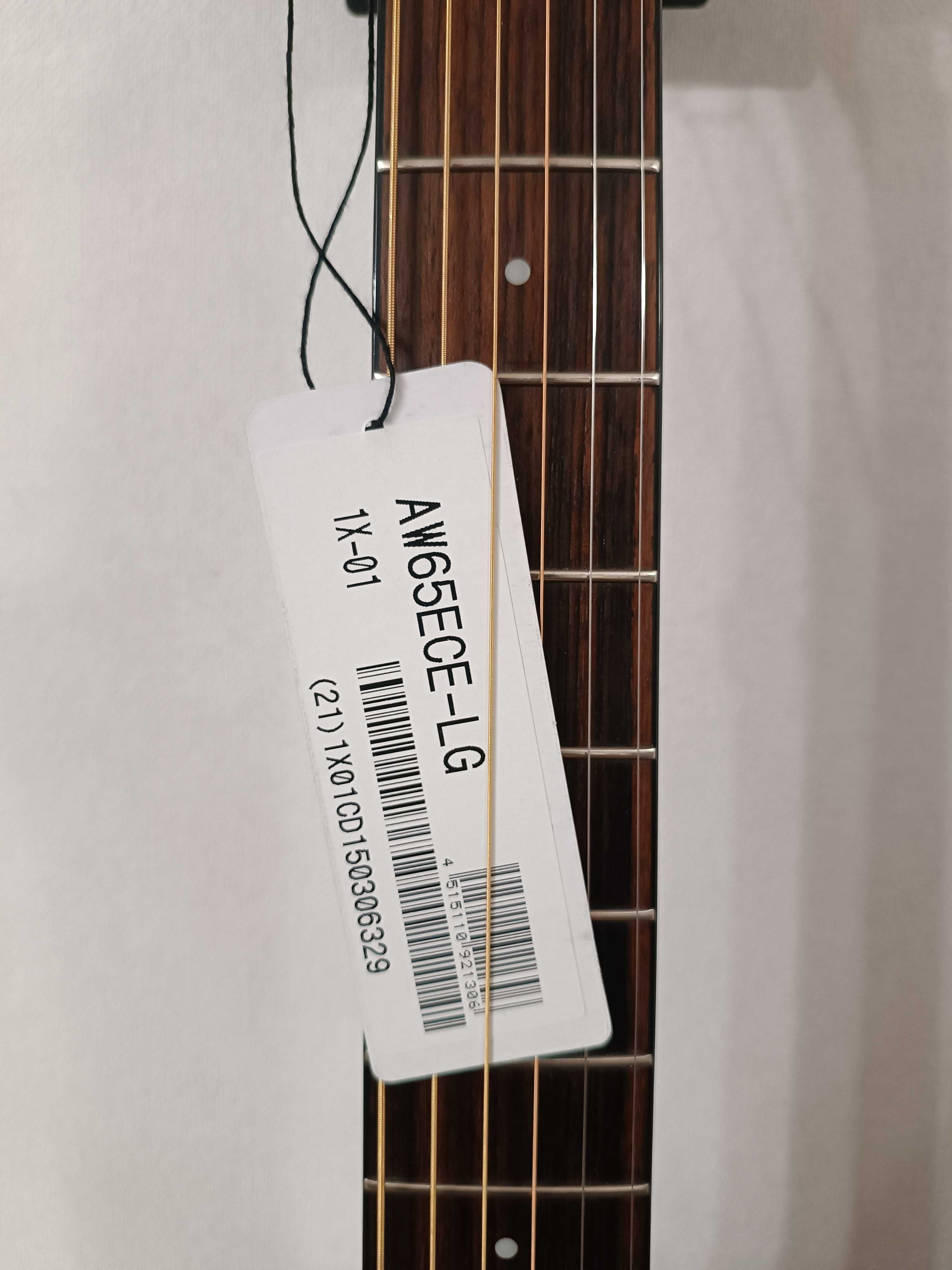 Електро-акустична китара Ibanez AW65ECE-LG