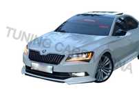 Лип добавка за предна броня Шкода Супърб МК3 Skoda Superb MK3