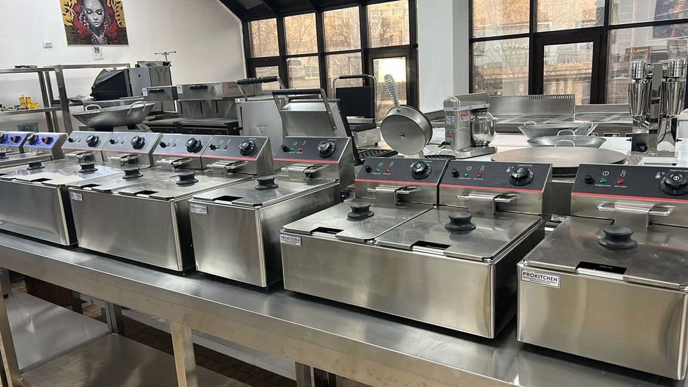 Фритюрница, чикен аппарат, фритюр электрический от 6л до 30л, блинница