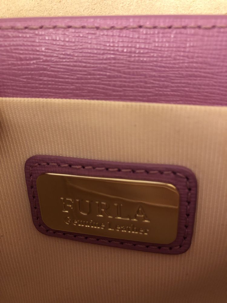 Geanta Furla Bej & Lila