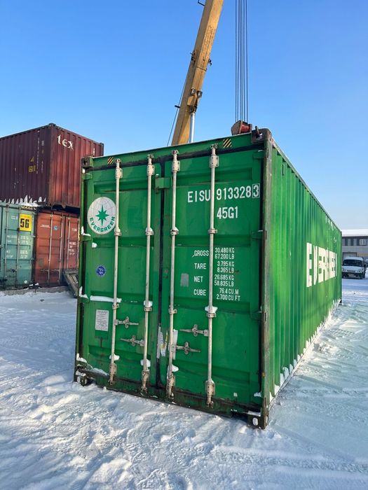 Контейнер 40 футовый МОРСКОЙ 2,9 HQ в ОТЛИЧНОМ Состоянии ОСАКАРОВКЕ