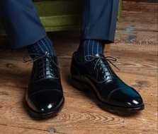 Pantofi oxford 44 cap toe Bentley piele naturala moale