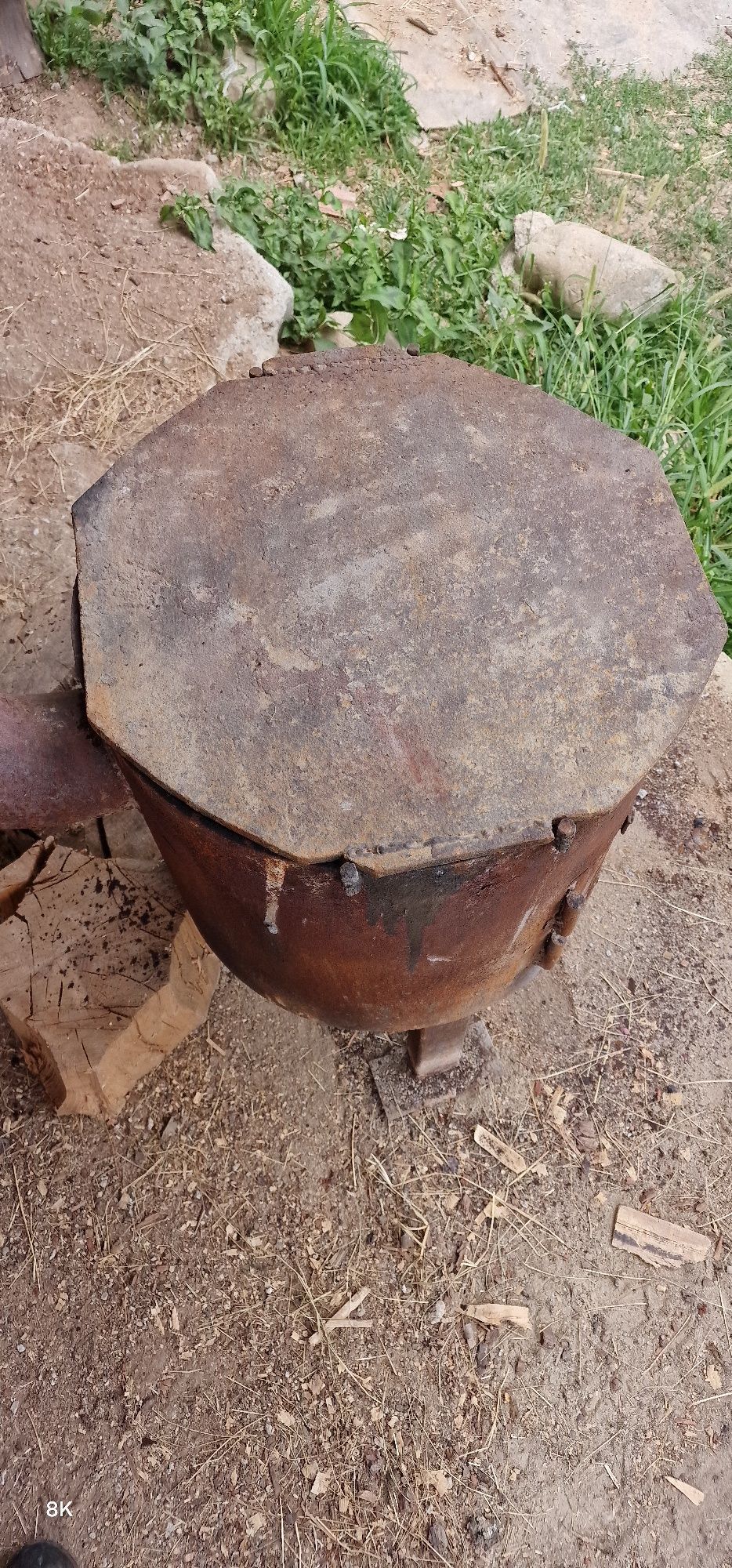 Sobă, cazan,focar de grădină