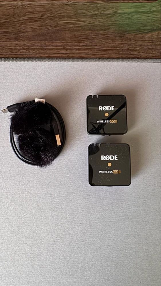 Микрофоны Rode Wireless go 2