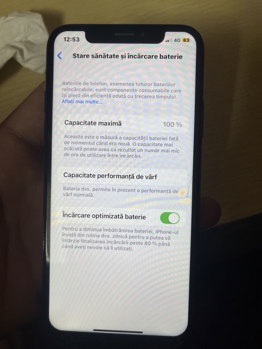 Iphone x vand/schimb