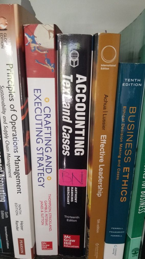 Manuale MBA - editate in engleza