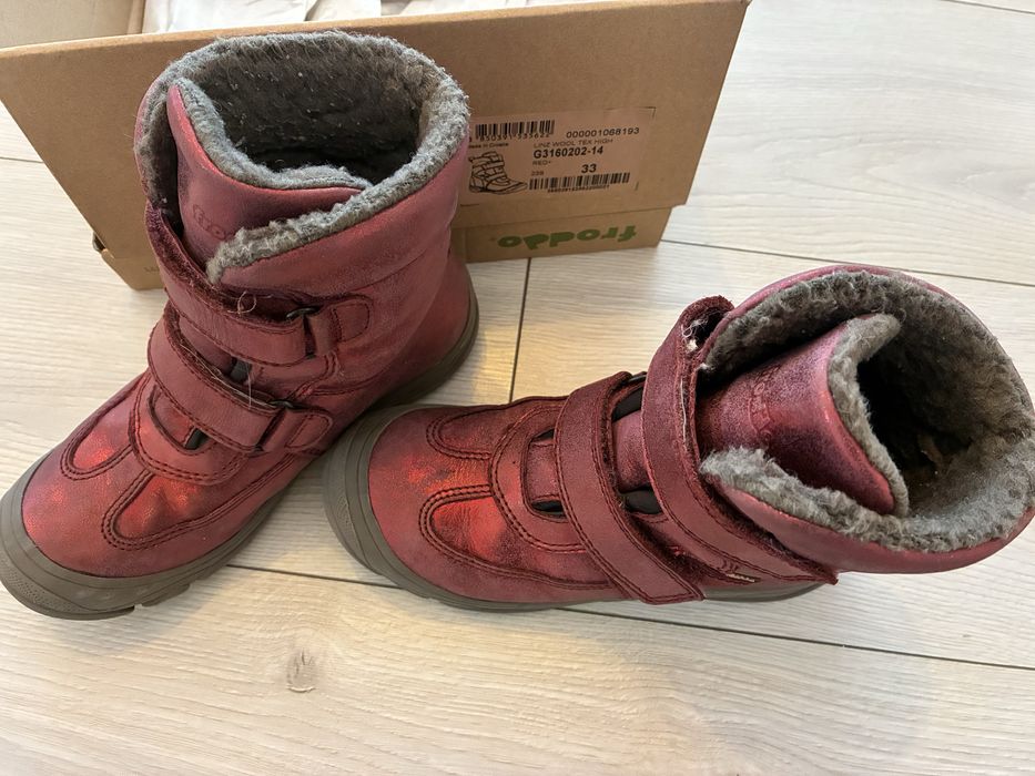 Cizme Primigi, Froddo marime 33, blana naturala